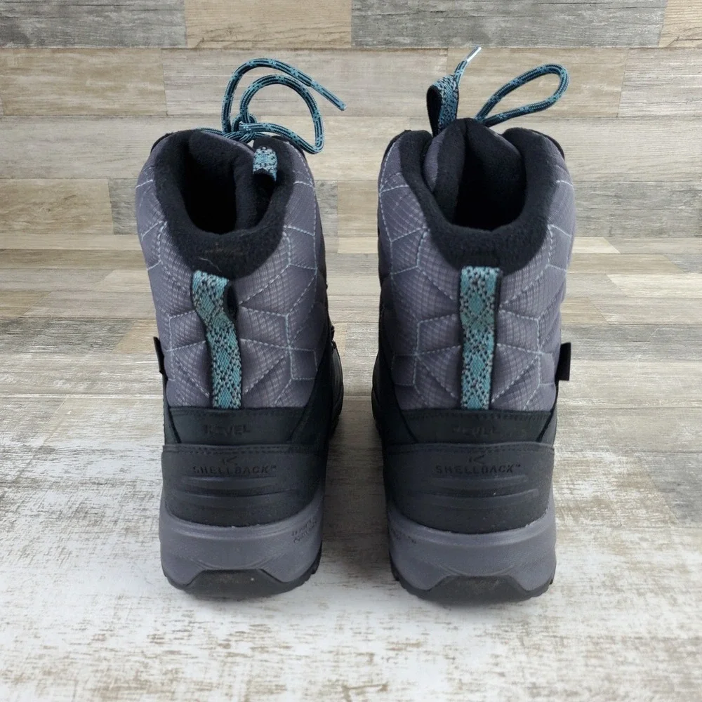 Keen Revel IV High Polar Women Boot Sz 9 Black North Atlantic Waterproof Leather